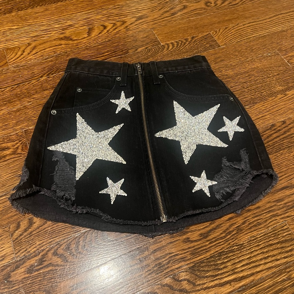 Carmar denim skirt